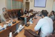برگزاری جلسه کارگروه ارتقاء تعاملات و حمایت های مربوط به اعضای هیئت علمی پژوهشی دانشگاه 